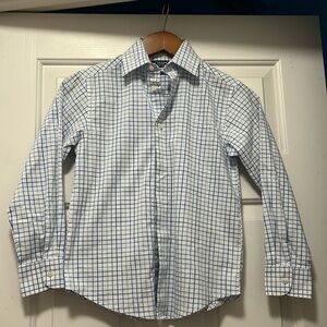 Chaps Boys Stretch Long Sleeve Button Down Shirt